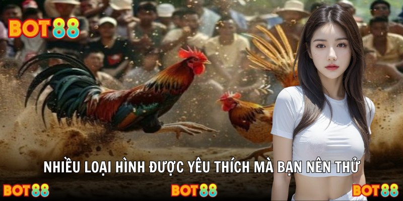Nhiều loại hình được yêu thích mà bạn nên thử