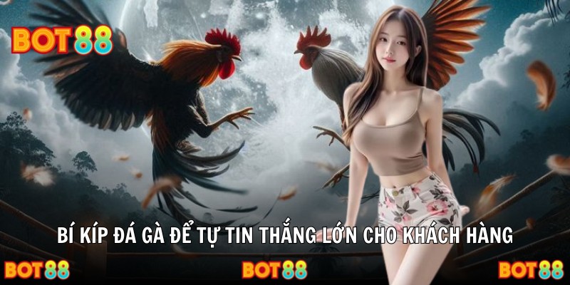 Bí kíp đá gà để tự tin thắng lớn cho khách hàng